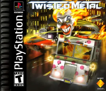 Twisted Metal (JP) box cover front